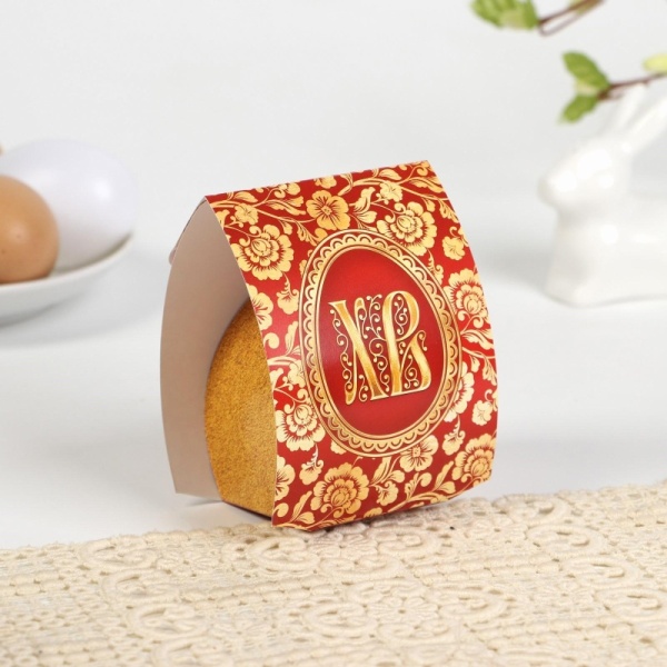 Формовая коробочка для яйца «ХВ», 105*75 мм