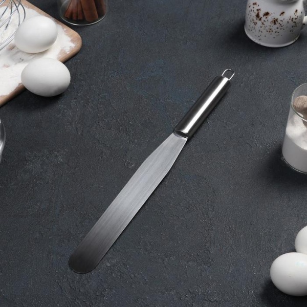 Лопатка-палетка прямая Доляна, 32×3 см