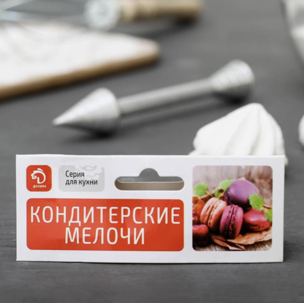 Гвоздь кондитерский для создания цветов Доляна, 13,5×2,5 см