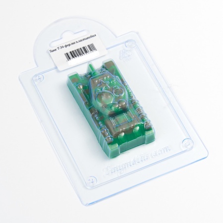 Форма пластиковая для шоколада «Танк T-34»