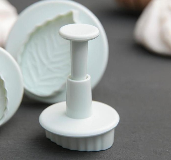 Набор плунжеров кондитерских Доляна «Лист», 3 шт