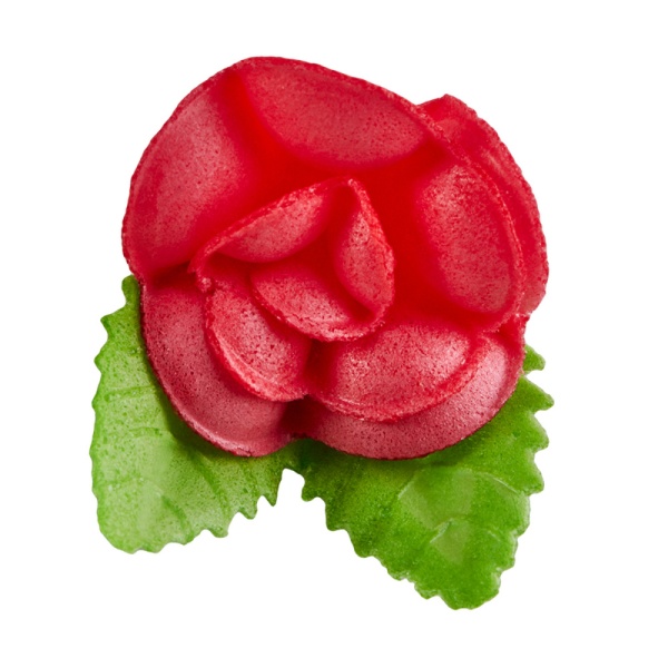 Цветы вафельные "Фиалка на двулистнике", 1 шт