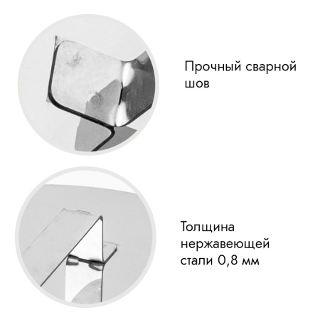 Пресс для бисквитов, d = 15,6 см (для кольца 16 см)