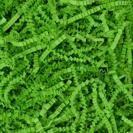 Наполнитель бумажный Ярко-зеленый, 50 г (гофрированный)