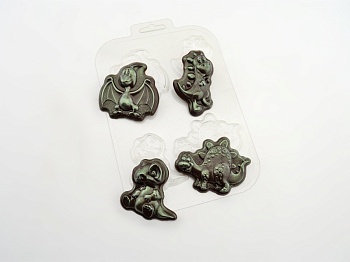 Форма пластиковая для шоколада "Затерянный мир"