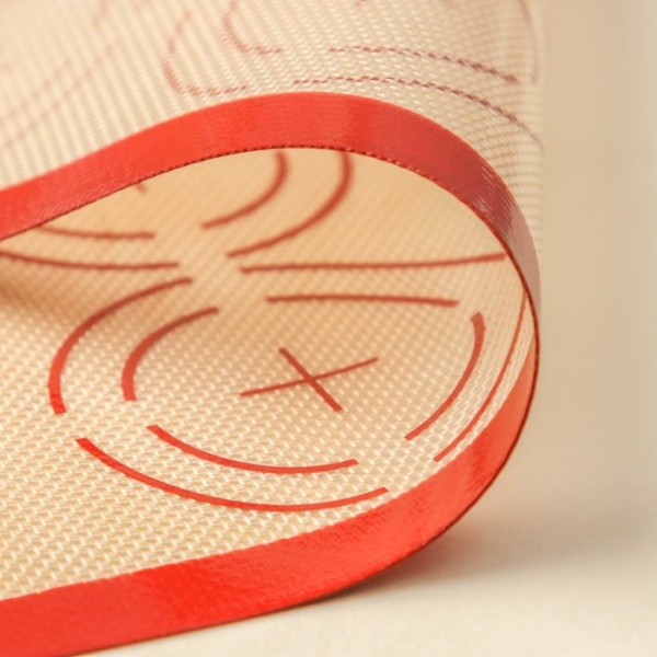 Коврик армированный силиконовый «Макарон.Плюс», 42×29,5 см