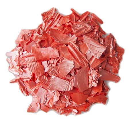 Перламутровые съедобные хлопья Флекс Оранжевый, 50 гр