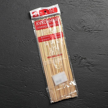 Набор шампуров деревянных 25 см 85-90 шт d=3 мм