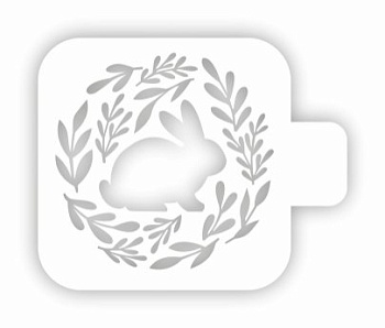 Трафарет кондитерский "Кролик" 9 см