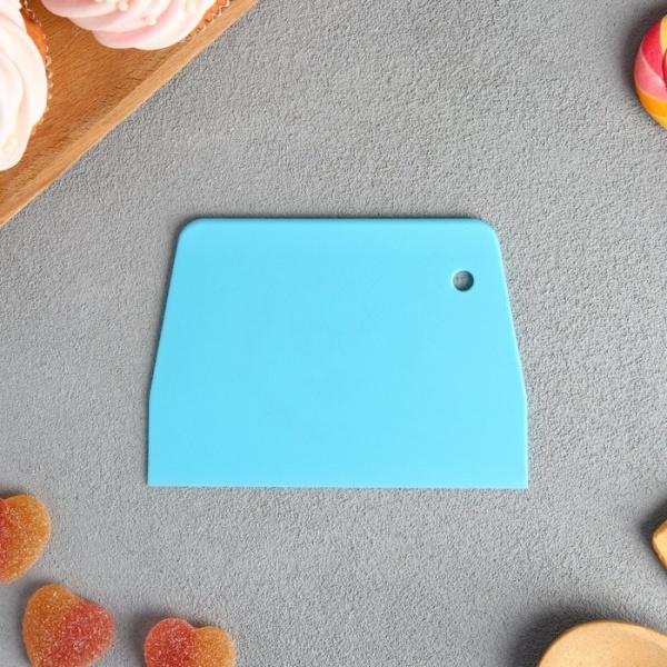 Кондитерский шпатель пластик «Будет вкусно», 13*9,2 см