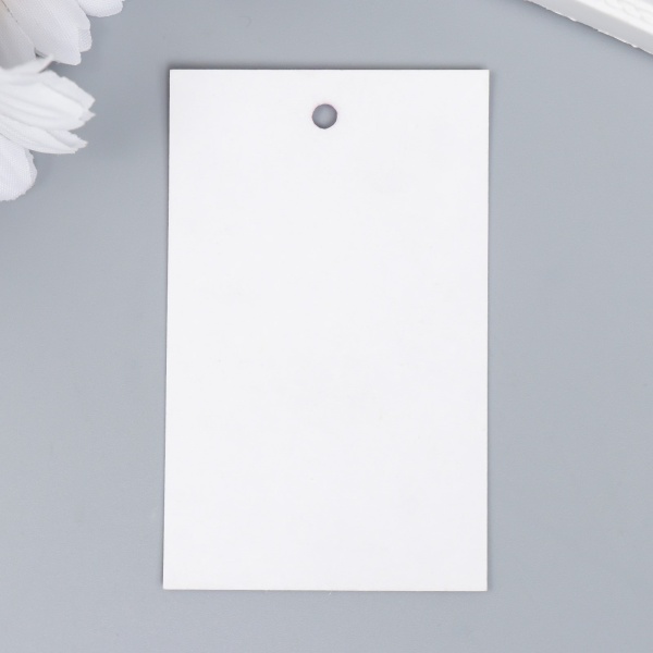 Бирка розовая "От всей души" 5х8 см, 1 шт Бирка розовая "От всей души" 5х8 см, 1 шт