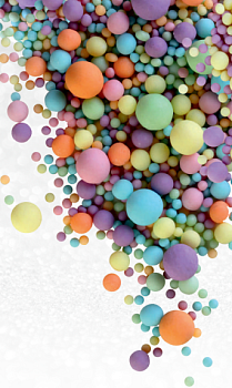 Взорванные зёрна риса №088М "Матовый желтый,оранжевый, голубой, розовая, сиреневая, изумруд", 50 гр Взорванные зёрна риса №088М "Матовый желтый,оранжевый, голубой, розовая, сиреневая, изумруд", 50 гр