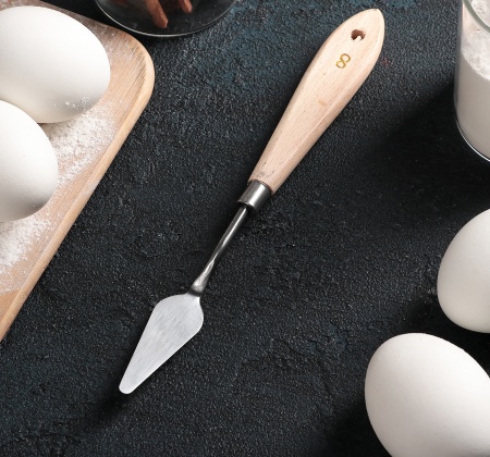 Лопатка кондитерская «Деко» (номер 8), 19 см