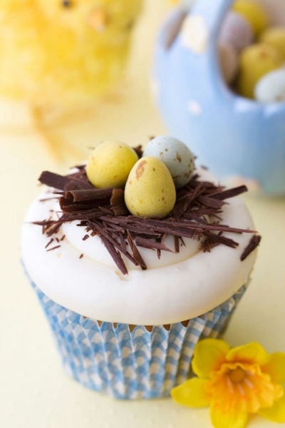 Украшение шоколадное "ЯЙЦО ПЕРЕПЕЛИНОЕ", цвет белый, 8 шт