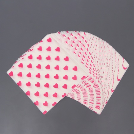 Бумага упаковочная для бенто-торта "МИКС", 18 х 18 см, набор 10 шт