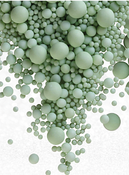 Взорванные зёрна риса №224М "Матовый изумруд", 50 гр Взорванные зёрна риса №224М "Матовый изумруд", 50 гр