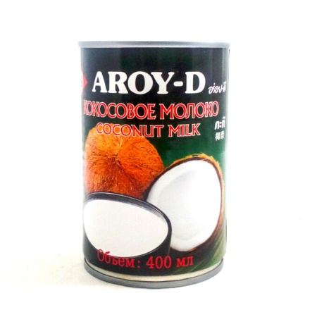 Кокосовое молоко AROY-D, ж/б 400 мл