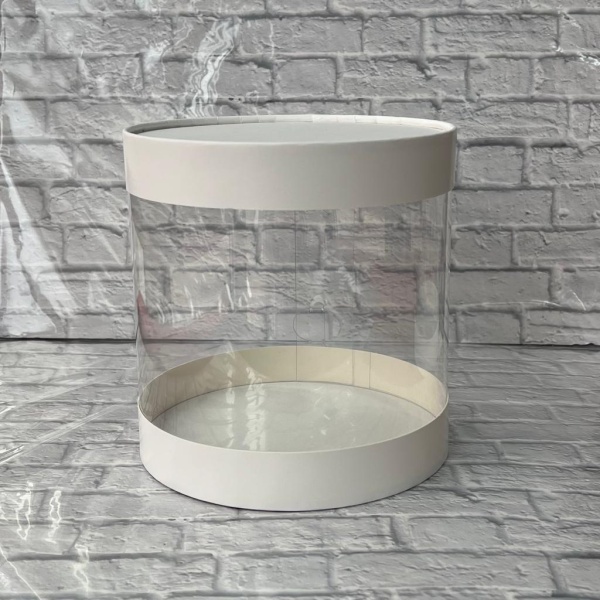 Коробка для торта и шоколадных фигурок ТУБУС НОВЫЙ, 160*160 мм