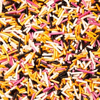 Посыпка кондитерская "Вермишель Микс Сладкая вата", опт 750 гр