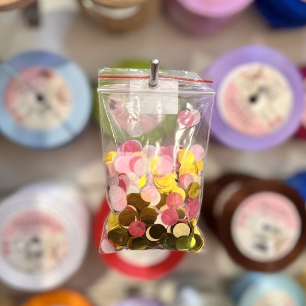 Конфетти розовый микс, 20 гр