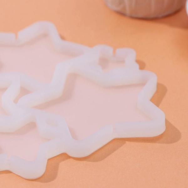 Силиконовая форма для леденцов «Звезды 6 в 1»