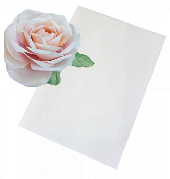 Вафельная бумага, толщина 0,35 мм, 1 лист