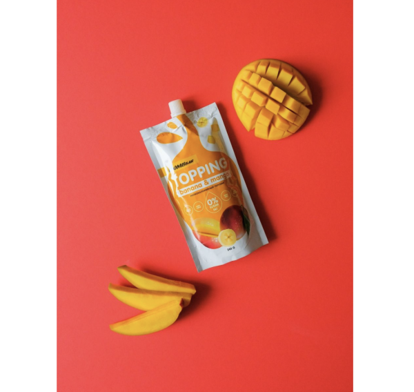 Топпинг низкокалорийный  без сахара Bombbar, Банан и манго, 240 гр