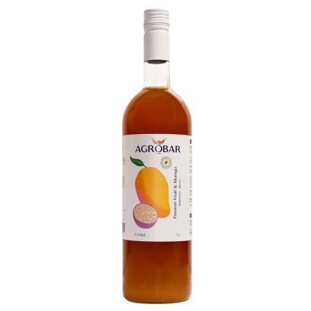 Кордиал (основа для лимонада) Agrobar, Маракуйя- Манго, опт 1 л
