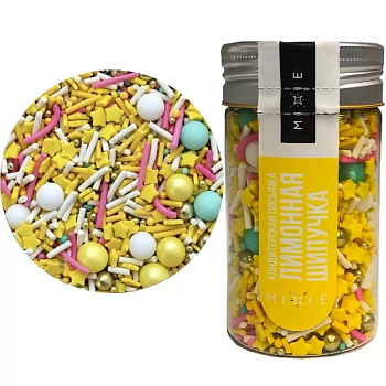 Посыпка фирменная MIXIE "Лимонная шипучка", 50 гр