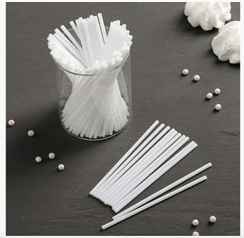 Набор палочек для леденцов и кейк-попсов, 10 см, пластик,  50 шт