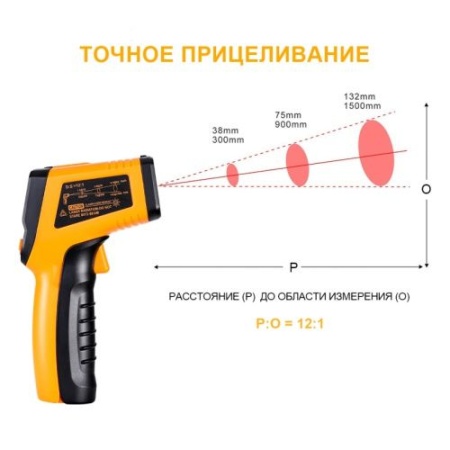 Пирометр инфракрасный бесконтактный