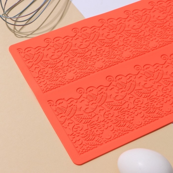 Коврик для айсинга Доляна «Природная красота», 2 полосы, 38,4×19,2 см