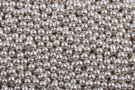 Посыпка кондитерская Шарики СЕРЕБРЯНЫЕ d 4 мм, 30 гр