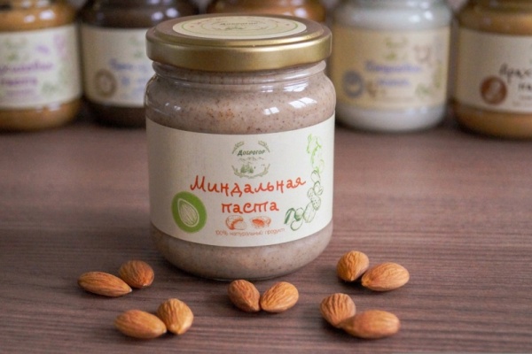 Паста миндальная "Доброгор", 250 гр