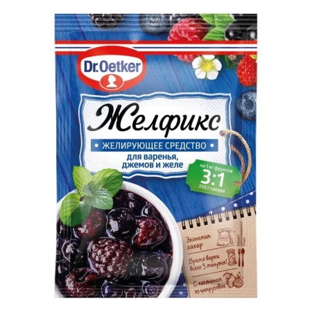 Средство для варенья, джемов и желе Dr.Bakers Желфикс 3:1, 25 г