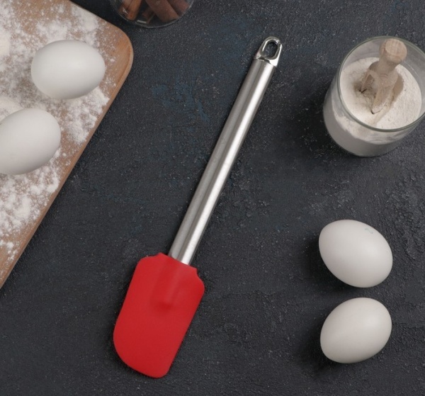 Лопатка Доляна «Редмонд», 26,5 см, цвет красный