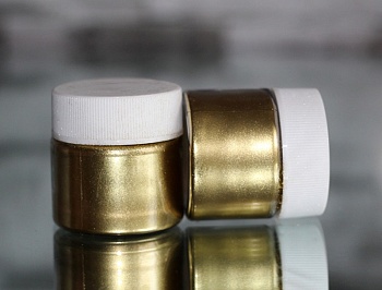 Блестящий краситель супер-плотный Золотой «Gold», 10 гр