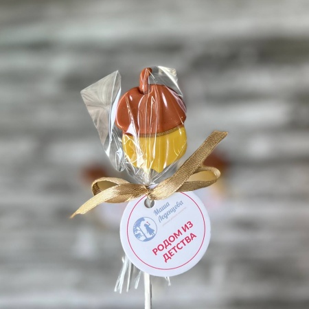 Леденец из изомальта "Орешек", цвет микс, 5 см