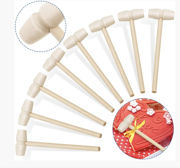 Деревянный молоточек для шоколада, 1 шт