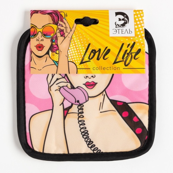 Подарочный набор  Этель LoveLife «Горошек» ,  прихватки 17х17 см - 2 шт