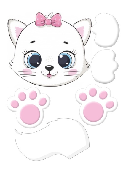 Кошечка №1, картинка на сахарной бумаге