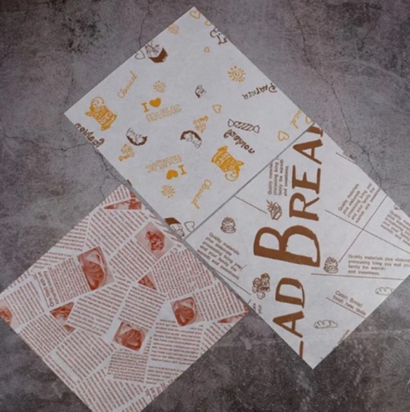 Бумага упаковочная для бенто-торта "Пекарня", 18 х 18 см, набор 10 шт