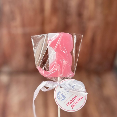 Леденец из изомальта "Котенок", цвет микс, 6 см