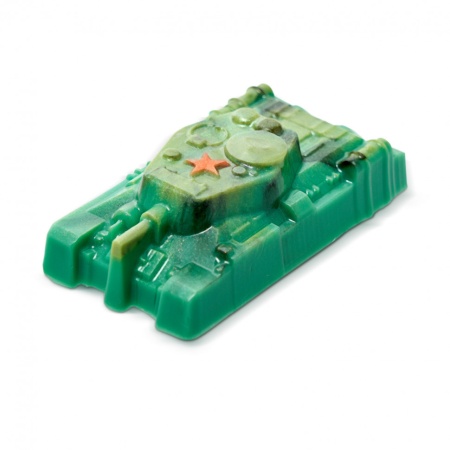 Форма пластиковая для шоколада «Танк T-34»