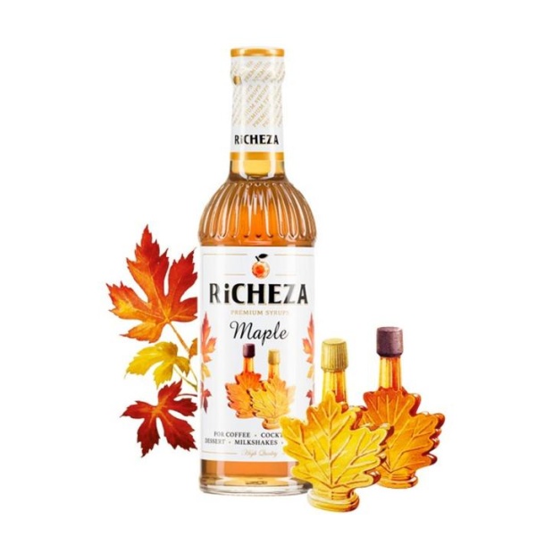 Сироп RICHEZA «Кленовый» 0,33 л