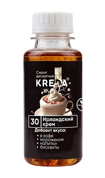 Сироп KREDA «Ирландский крем», 150 гр