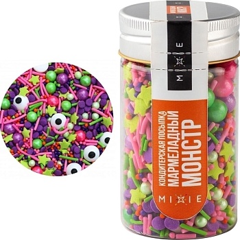 Посыпка фирменная MIXIE "Мармеладный монстр", 50 гр