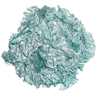 Перламутровые съедобные хлопья Флекс Циан, 50 гр