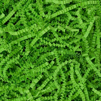 Наполнитель бумажный Ярко-зеленый, 50 г (гофрированный)