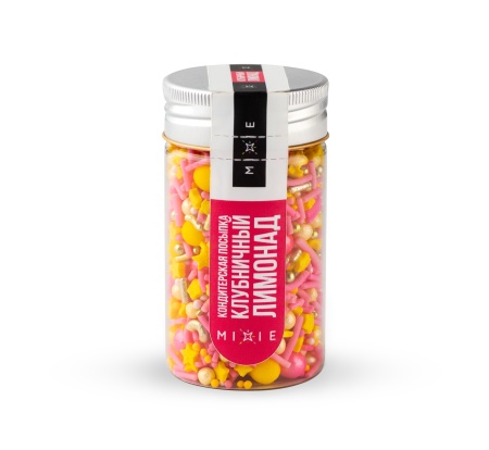 Посыпка фирменная MIXIE "Клубничный лимонад", 50 гр